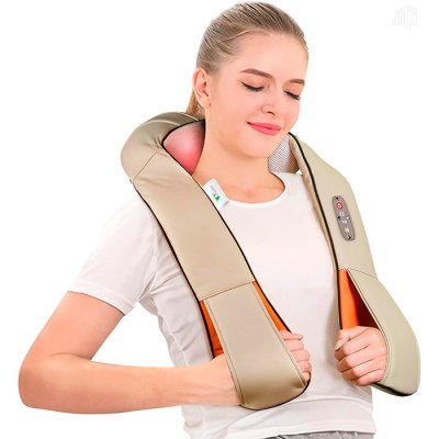 Фото Массажер Шиацу роликовый для спины и шеи Massager of neck kneading