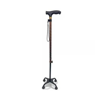 Фото Трость четырехопорная телескопическая с широким основанием (арт. 1004)