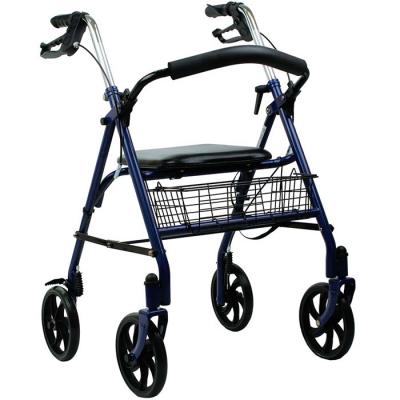 Роллаторы из стали с сидушкой и тормозами OSD-CLS902-BLUE