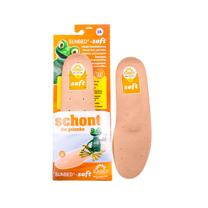 Ортопедическая корковая стелька SUNBED-Soft