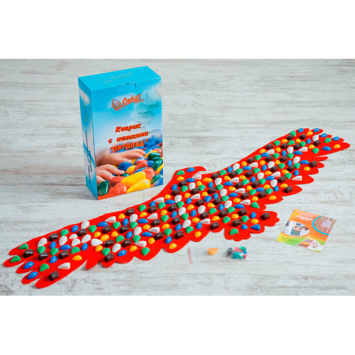 Масажний килимок Ортопед Орел, 1,5 м