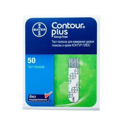 Тест-смужки для глюкометра CONTOUR PLUS