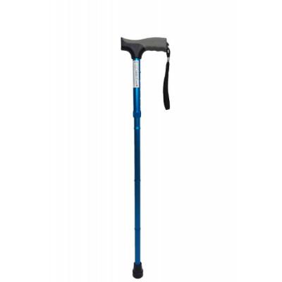 Трость алюминиевая складная телескопическая 11874/F/SZ-BLU