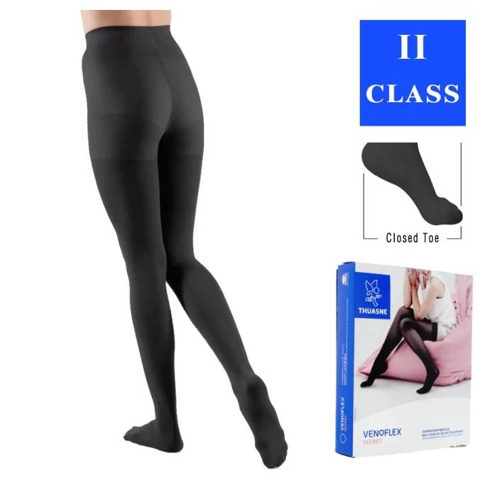 Лечебные компрессионные колготы Venoflex Secret 5923, 2 класс