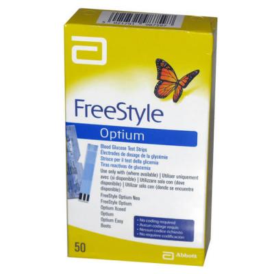 Тест полоски FreeStyle Optium 50 шт.