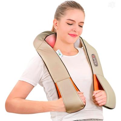 Массажер Шиацу роликовый для спины и шеи Massager of neck kneading