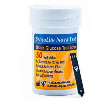 Тест-полоски для глюкометров SensoLite 50 шт.