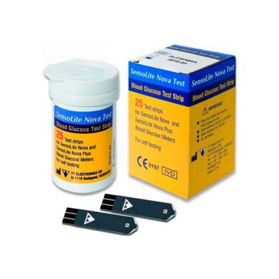 Тест-полоски для глюкометров SensoLite 25 шт.
