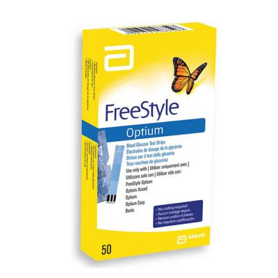 Тест полоски FreeStyle Optium 100 шт.