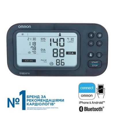 Автоматический тонометр OMRON M7 Intelli AFib (HEM-7380T1-EBK)