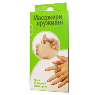 Массажеры пружинные, набор су-джок Пальчики