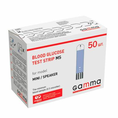 Полоски для глюкометра Gamma MS 50 шт.